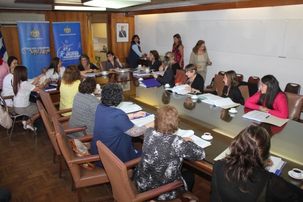 Alcaldesa Virginia Reginato - Reunión Mujer Destacada 2015